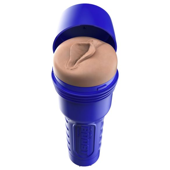 Fleshlight Boost Bang - masturbator vagina - realistično - naravna barva