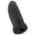 Realistixxx Real Giant - mega dildo - 30 cm (črna)