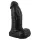 Realistixxx - realistični dildo z modami - 22 cm - črn