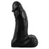 Realistixxx - realistični dildo z modami - 22 cm - črn