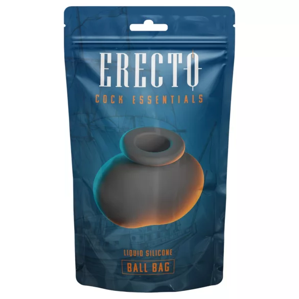 Erecto - erekcijska vrečka in podaljšek - črna