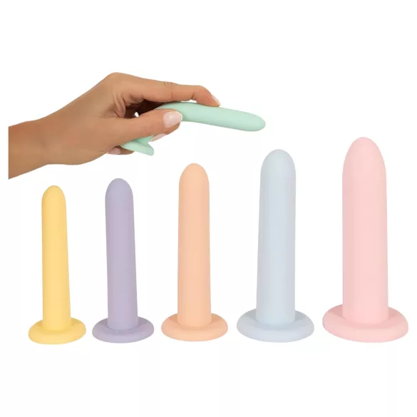 You2Toys - Six in a Row - komplet trenažnih dildov - 6 kosov (barvni)