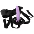 You2Toys - pas za dildo set - črna