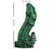 Beasty Cocks Lizard Peak - realistični dildo penis - zeleni črni