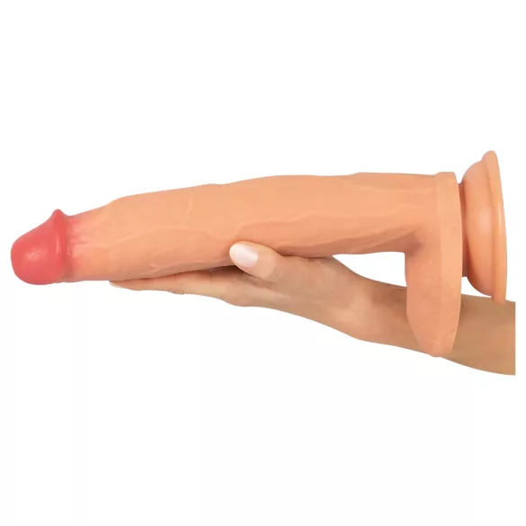 Realistixxx - realistični dildo z modami - velik, natur barva