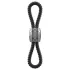 Rebel Cock Strap - nastavljiva dvojna silikonska zanka za penis (87 g)