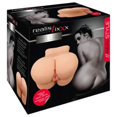   Realistixxx Style V - moški torzo masturbator - realističen vagina anus - TPE