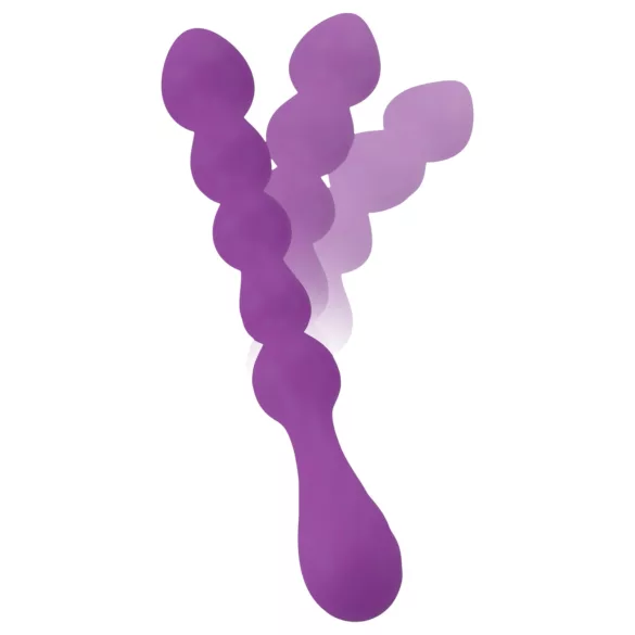 You2Toys - Kroglični, upogljivi analni dildo - (vijoličen)