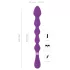 You2Toys - Kroglični, upogljivi analni dildo - (vijoličen)