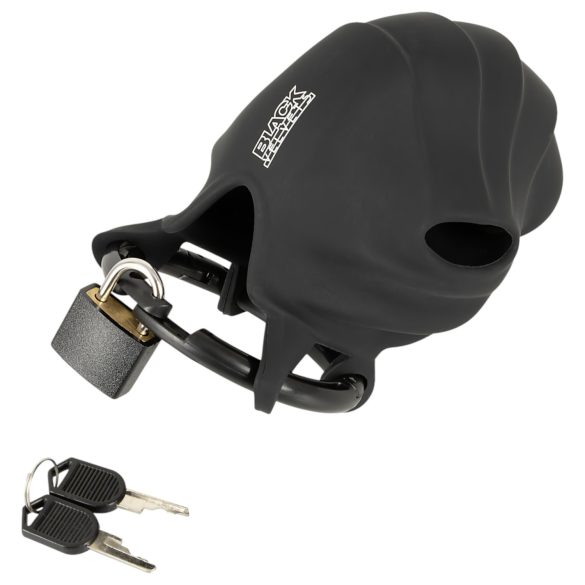 Black Velvets - moška kletka za penis in moda - črna