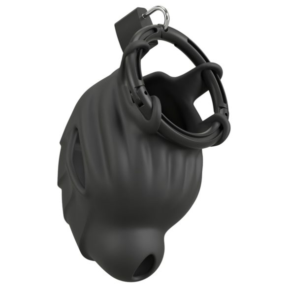 Black Velvets - moška kletka za penis in moda - črna