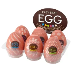   TENGA - Masturbator jajčka set - močnejši občutek - 6 kosov