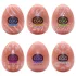 TENGA - Masturbator jajčka set - močnejši občutek - 6 kosov