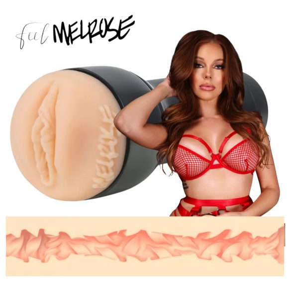 Kiiroo MelRose Michaels – umetna vagina – združljiva s PowerBlow (naravna)