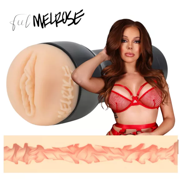 Kiiroo MelRose Michaels - umetna vagina - PowerBlow združljiva - naravna barva