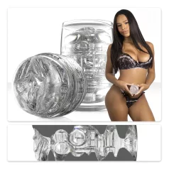   Fleshlight Quickshot Autumn Falls - potovalni masturbator (prozoren)