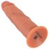 Realistixxx – realistično, dvoslojno dildo (naravno)
