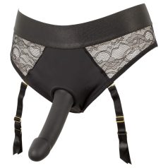 You2Toys - pas dildo s pasom - črn