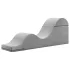 Liberator Aria Flip Chaise - prilagodljiv tantra kavč - 3-delni (siv)