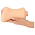 Nature Skin - masturbator za vagino in usta (naraven)