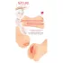 Nature Skin - masturbator za vagino in usta (naraven)