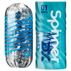 TENGA Spinner DX - masturbator (prozoren)
