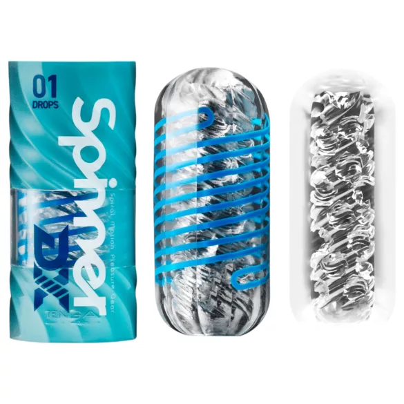 TENGA Spinner DX - masturbator (prozoren)