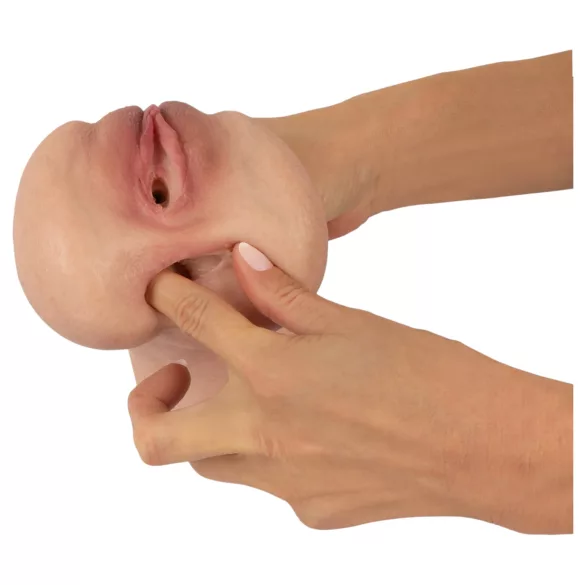 Realistixxx Real Stroker - realističen masturbator vagina in anus (barva kože)