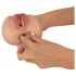 Realistixxx Real Stroker - realističen masturbator vagina in anus (barva kože)