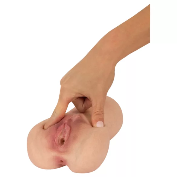 Realistixxx Real Stroker - realističen masturbator vagina in anus (barva kože)