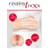 Realistixxx Real Stroker - realističen masturbator vagina in anus (barva kože)