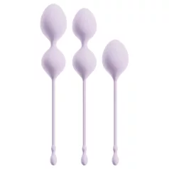   Beau Coeur Elorin - gejša kroglice set - 3-delni - vijolična