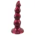 Beasty Cocks - Werewolf Willie dildo s priseskom - bordo (21 cm)