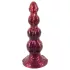 Beasty Cocks - Werewolf Willie dildo s priseskom - bordo (21 cm)