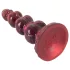 Beasty Cocks - Werewolf Willie dildo s priseskom - bordo (21 cm)