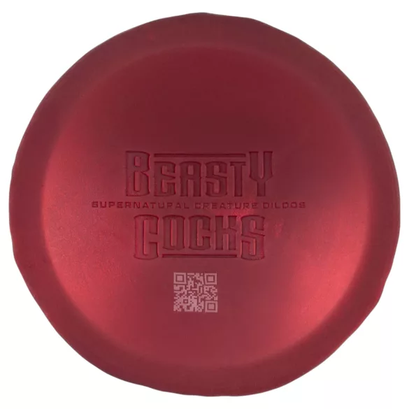Beasty Cocks - Werewolf Willie dildo s priseskom - bordo (21 cm)