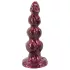 Beasty Cocks - Werewolf Willie dildo s priseskom - bordo (21 cm)