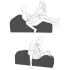 Liberator Aria Flip Chaise - prilagodljiv tantra kavč - 3-delni (črn)