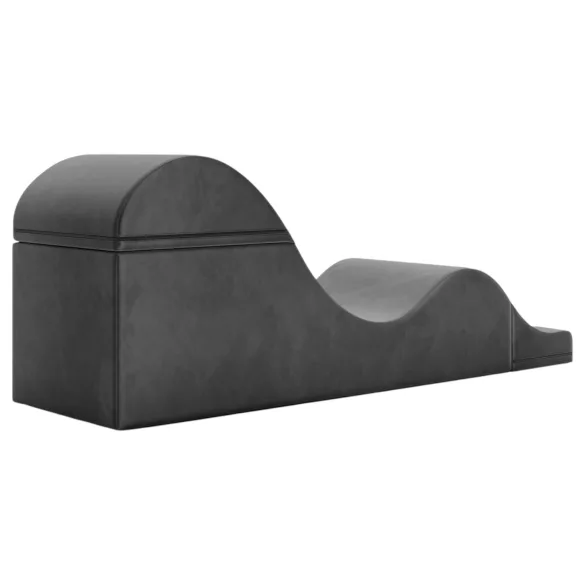 Liberator Aria Flip Chaise - prilagodljiv tantra kavč - 3-delni (črn)