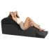 Liberator Aria Flip Chaise - prilagodljiv tantra kavč - 3-delni (črn)