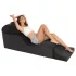 Liberator Aria Flip Chaise - prilagodljiv tantra kavč - 3-delni (črn)
