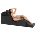 Liberator Aria Flip Chaise - prilagodljiv tantra kavč - 3-delni (črn)