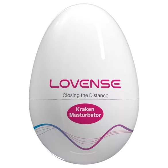 LOVENSE Kraken - masturbacijsko jajce - 1 kos (belo)