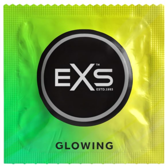 EXS Glow - svetleči kondomi (3 kosi)
