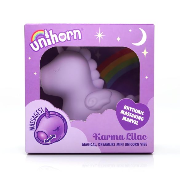Unihorn Karma - vibrator za klitoris - polnilni - vijoličen