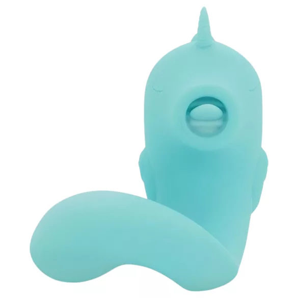 Unihorn C-Horse - vibrator za točko G in klitoris (turkizna barva)