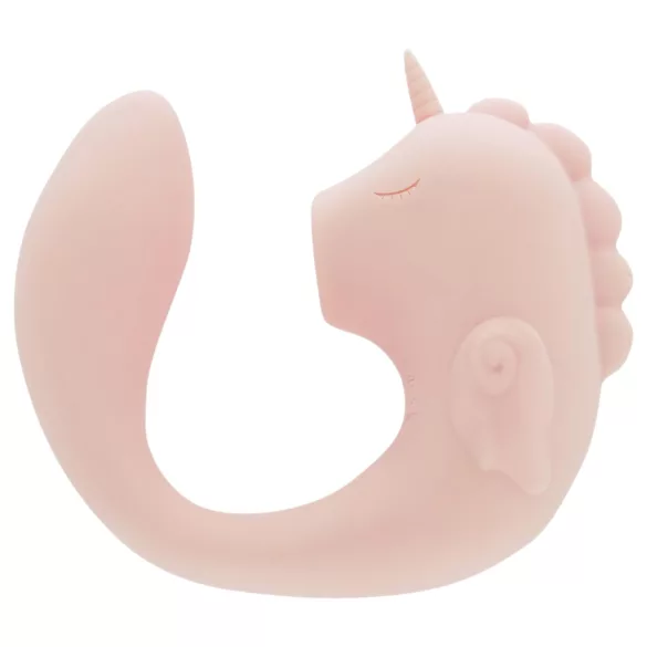 Unihorn C-Horse - vibrator za točko G in klitoralni stimulator (koralni)