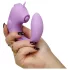 Unihorn C-Horse - vibrator za točko G in klitoris (vijoličen)