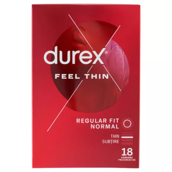 Durex - kondom - ultra tanek, naraven občutek - 18 kos
