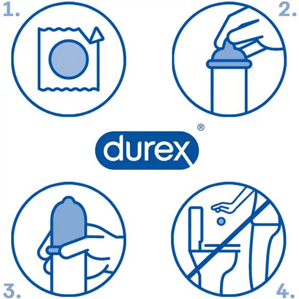 Durex Nude Close Fit - tanek kondom (10 kos)